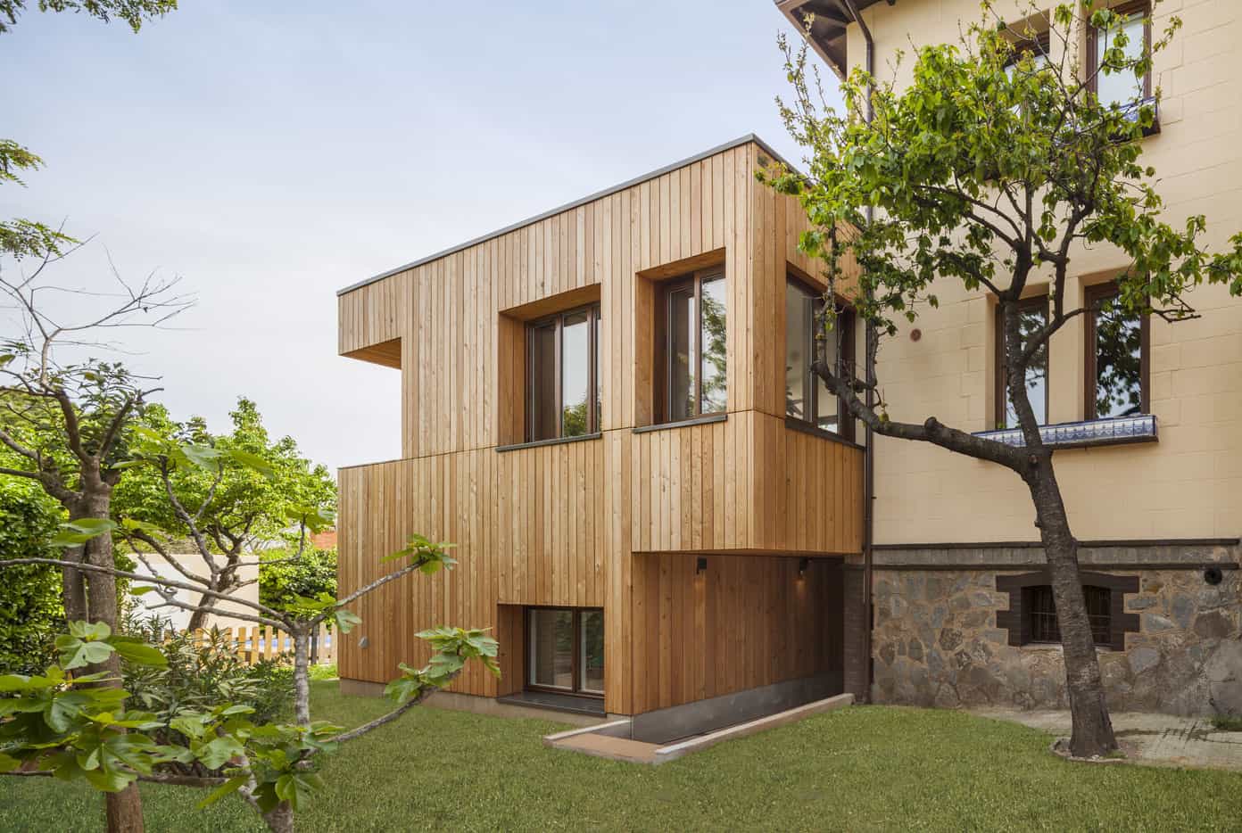 ampliació d'una casa passiva passivhaus a catalunya.
Ampliación de una casa pasiva en cataluña.