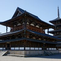 horyu ji temple milenari construit amb fusta