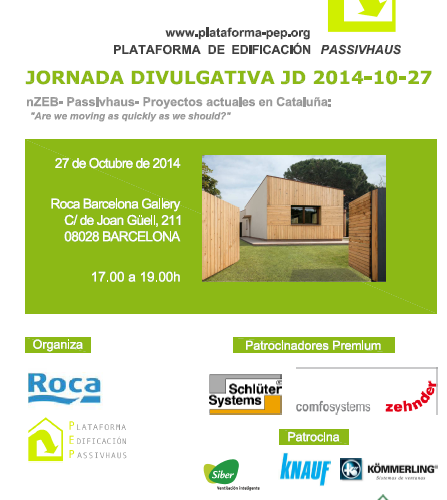 Jornades nZEB= Passivhaus= Projectes actuals en Catalunya: