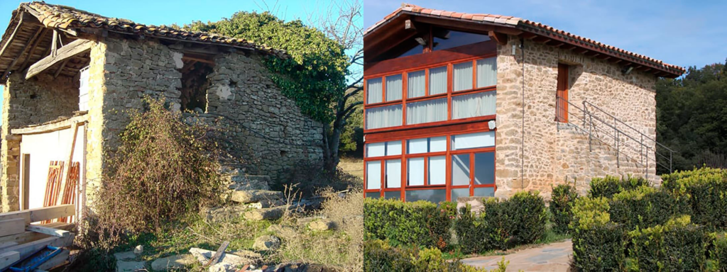 Rehabilitació energètica cabana a catalunya